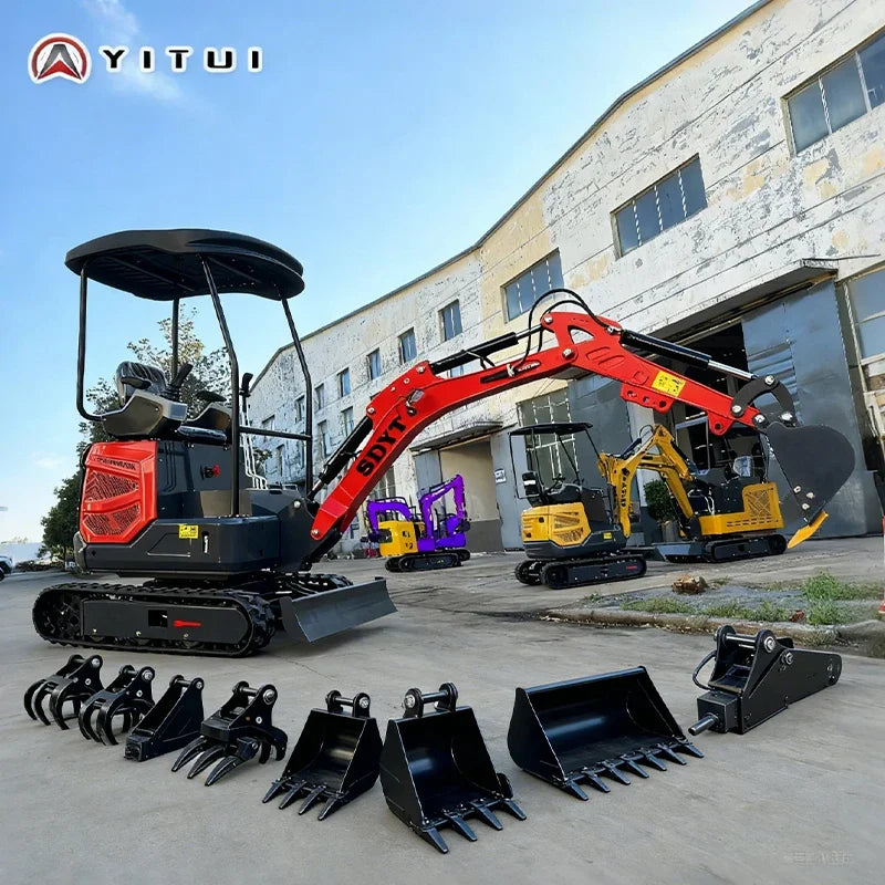 The Latest Fast Delivery Euro 5 Mini Excavator 2.0 Tons Kubota Engine Excavator Manufacturer Customized Mini Excavator