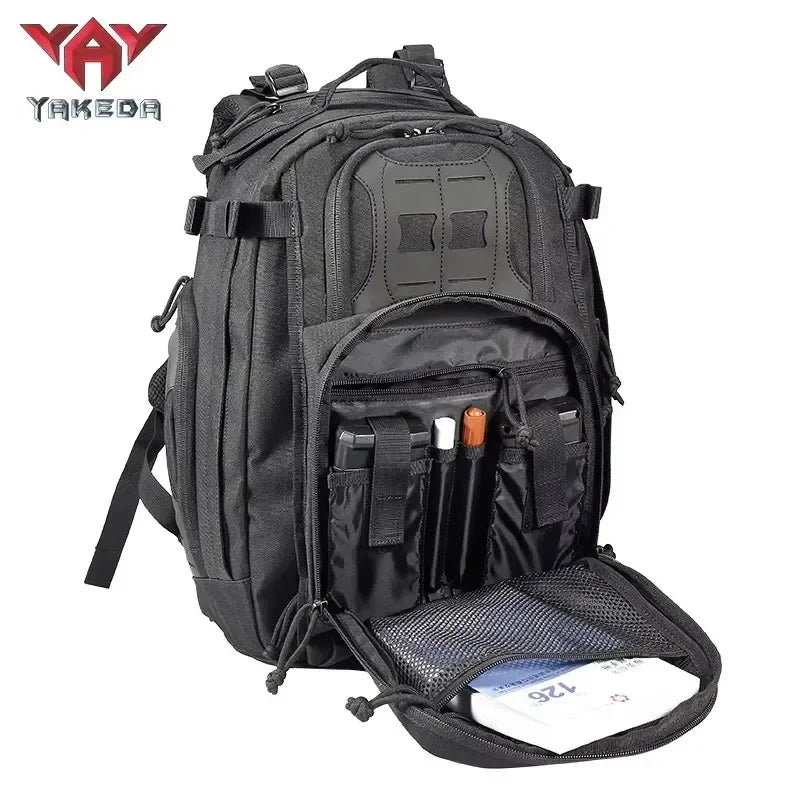YAKEDA 40L Tactical Backpack Sports Backpack Outdoor Picnic Camping Waterproof Mountaineering Backpack