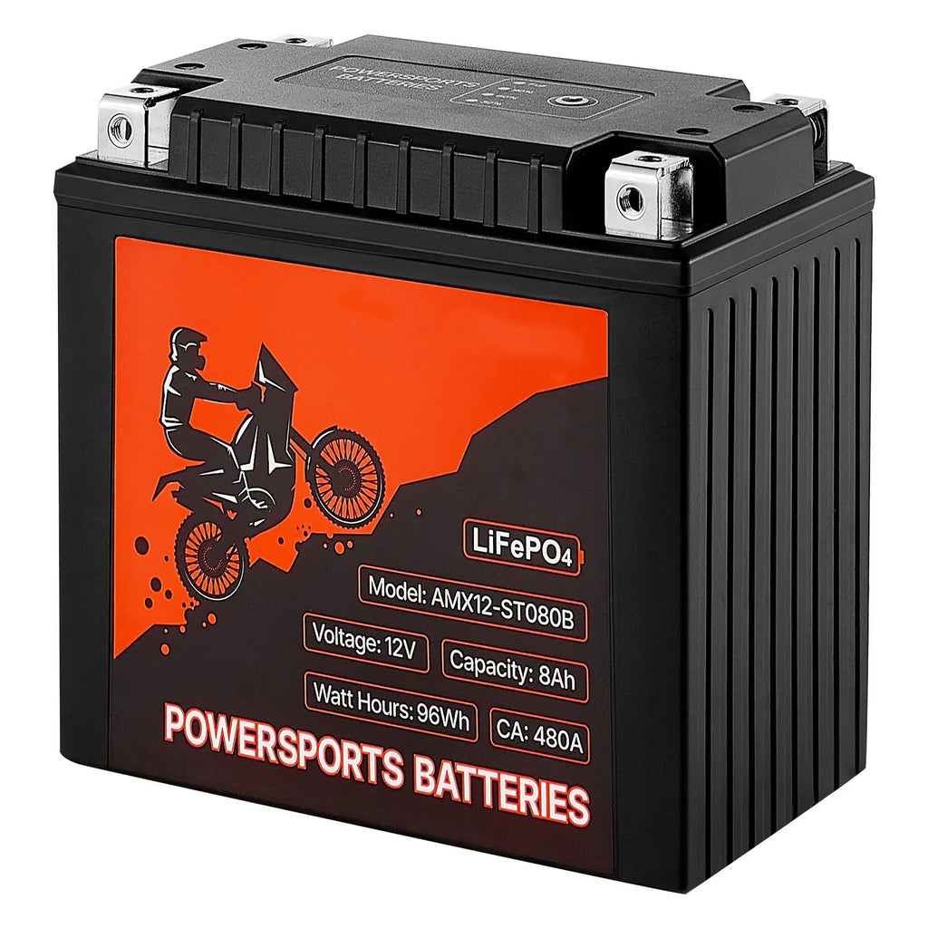 "24V 5Ah Lithium Motorcycle Battery-Pre-Charged Maintenance-Free High Performance Powersports"