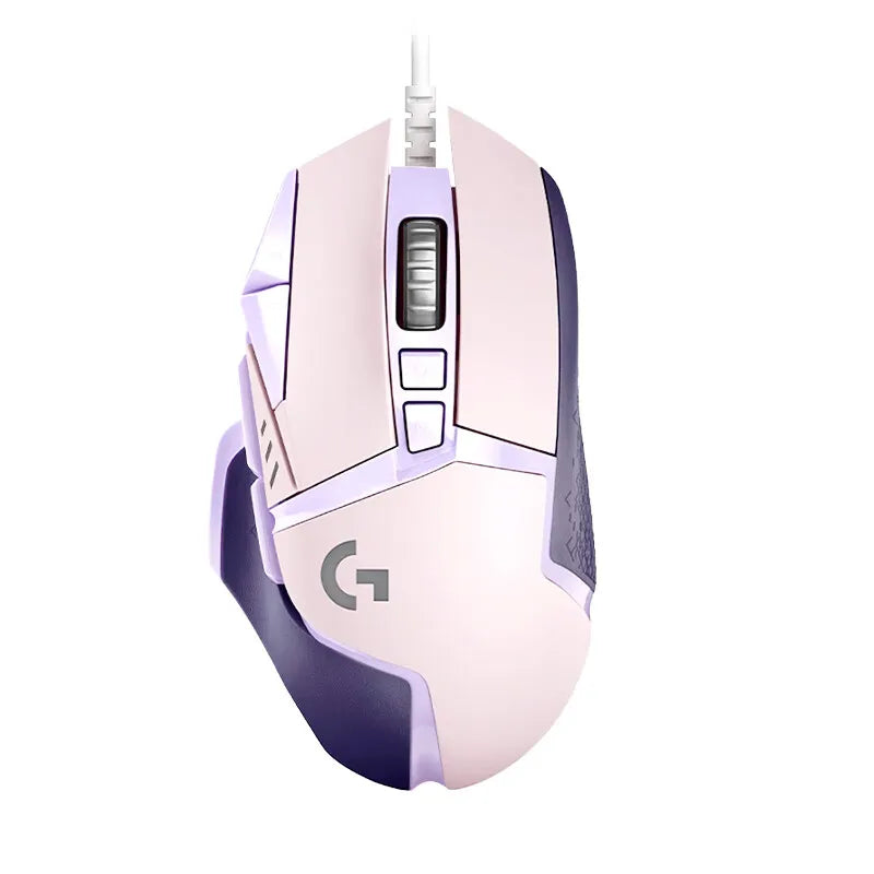 New Logitech G502 HERO Wired Mouse Pink Gaming Mouse 25600DPI Esports Mouse RGB Nebula Series