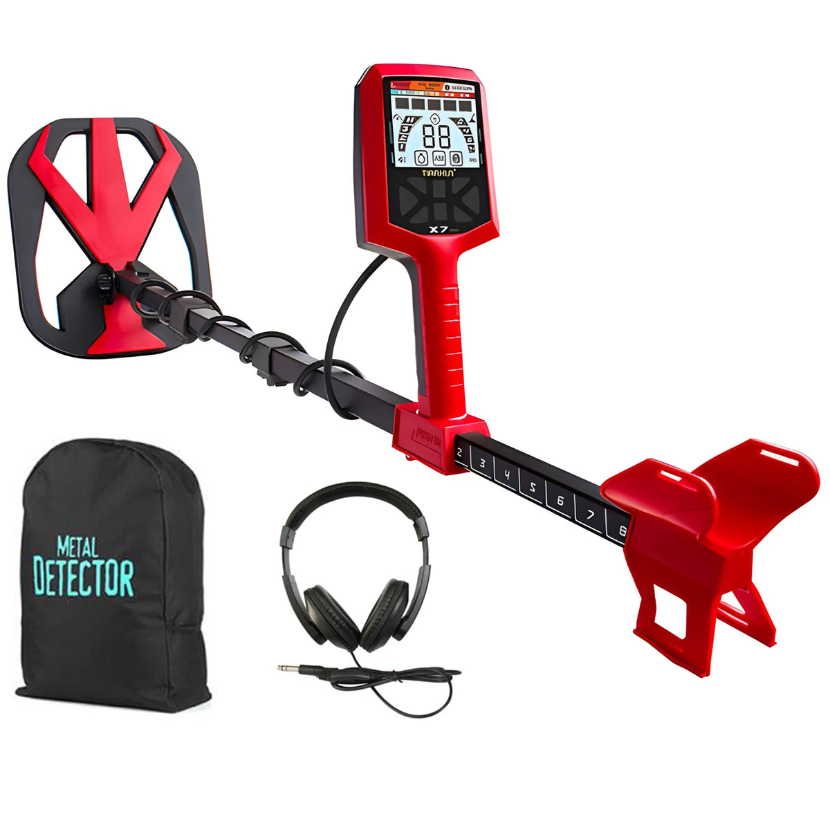 TIANXUN X7 Pro Underground Metal Detector High Sensitivity Metal Hunter Gold Digger Treasure Hunter Depth 2.5m Finder