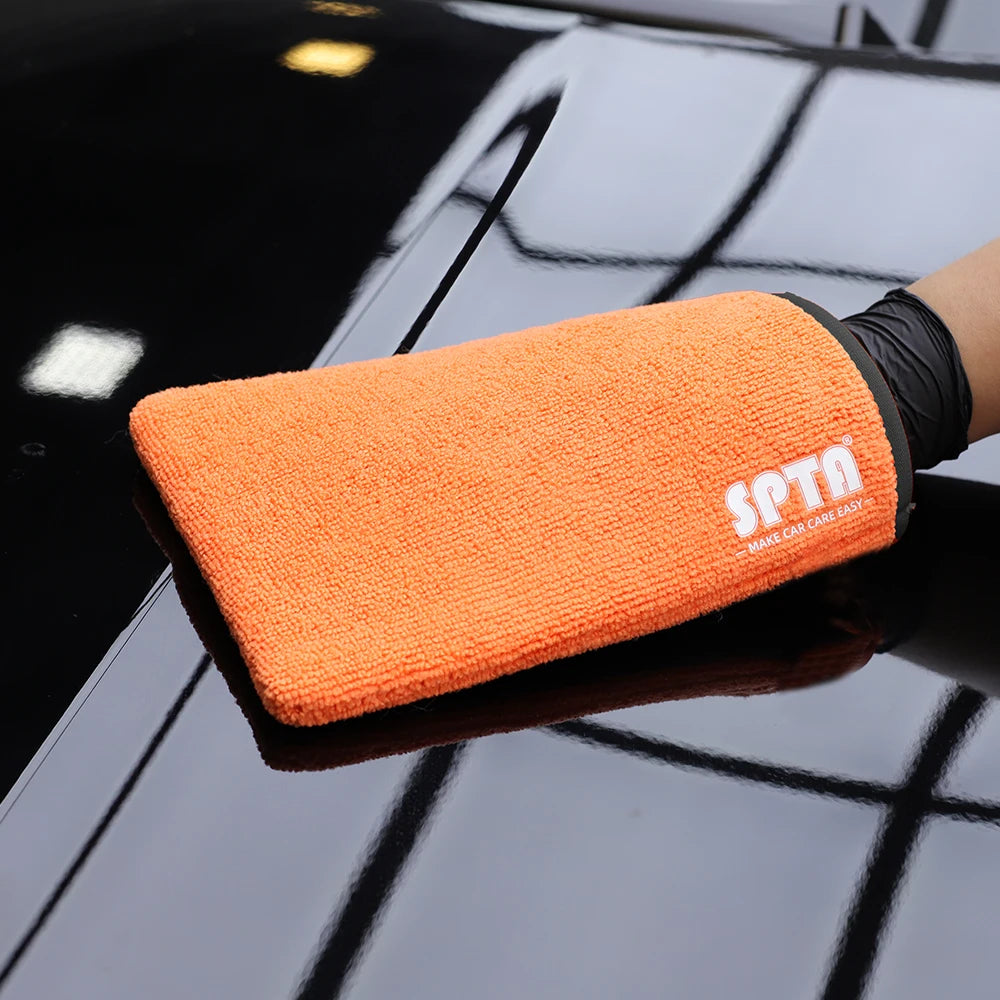 SPTA Clay Bar Mitt Glove Detailing Cleaning Towel Cloth Clay Mitt Detailing Mitt Removal of Surface Bonded Micro Contaminant