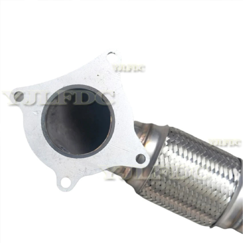 Car Exhaust Downpipe Fits for VW Golf GTI MK5 MK6 Jetta 2.0T Turbo Down Pipes For Audi A3 2.5inch - 3inch Downpipe Accessories