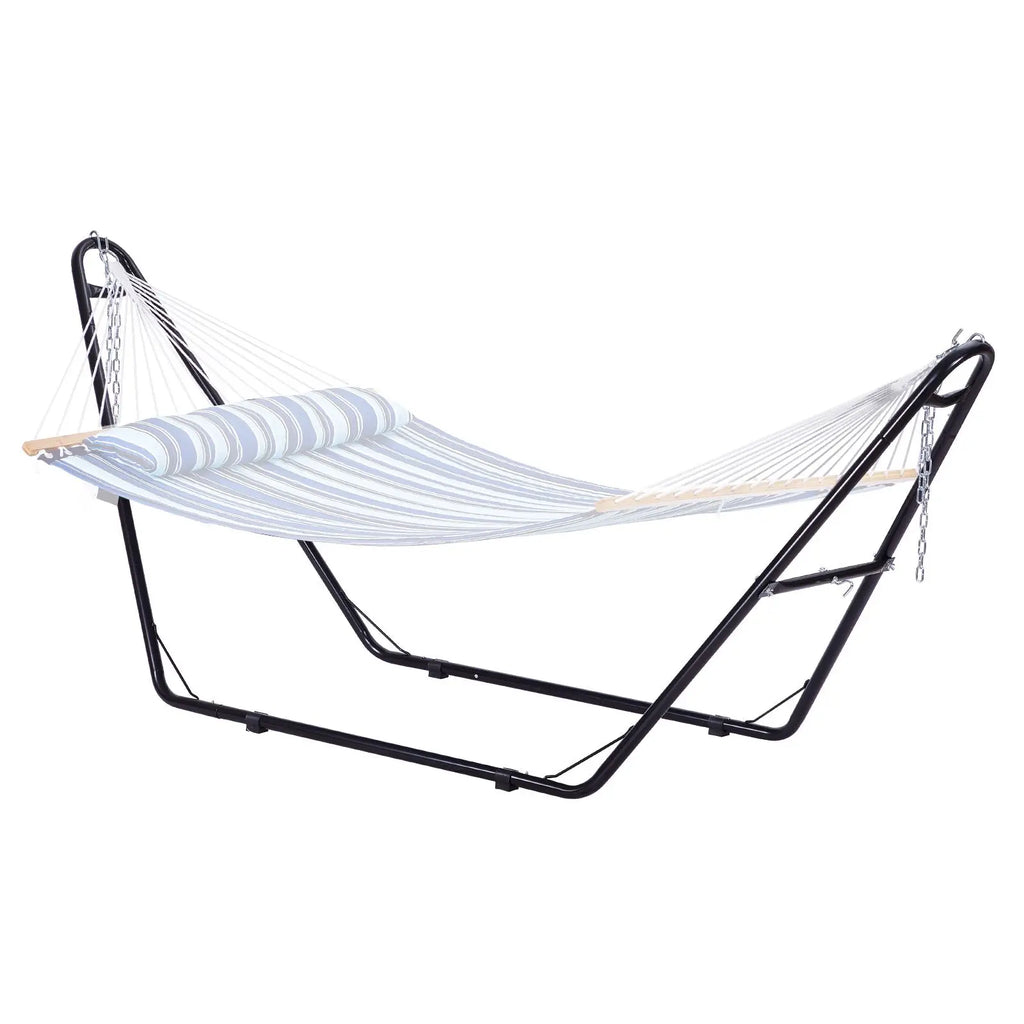 Universal Heavy-Duty 550 Lbs Capacity Hammock Stand Adjustable 2-Person Stand for 7.5-13.5 ft Hammocks Portable Outdoor