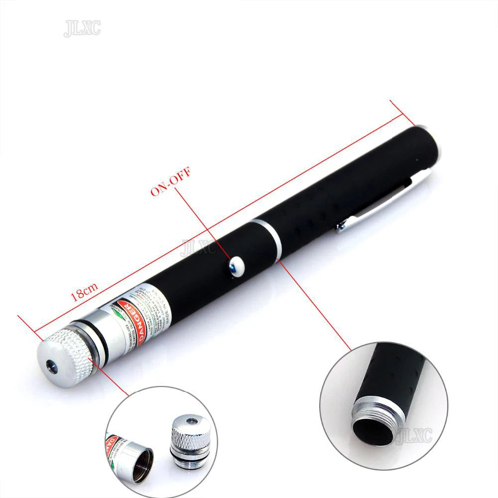(Do not provide batteries) Green Red Laser Pointer Teaching Tool Pet Automatic Cat Toys Laser Focus Lazer Pen Combination