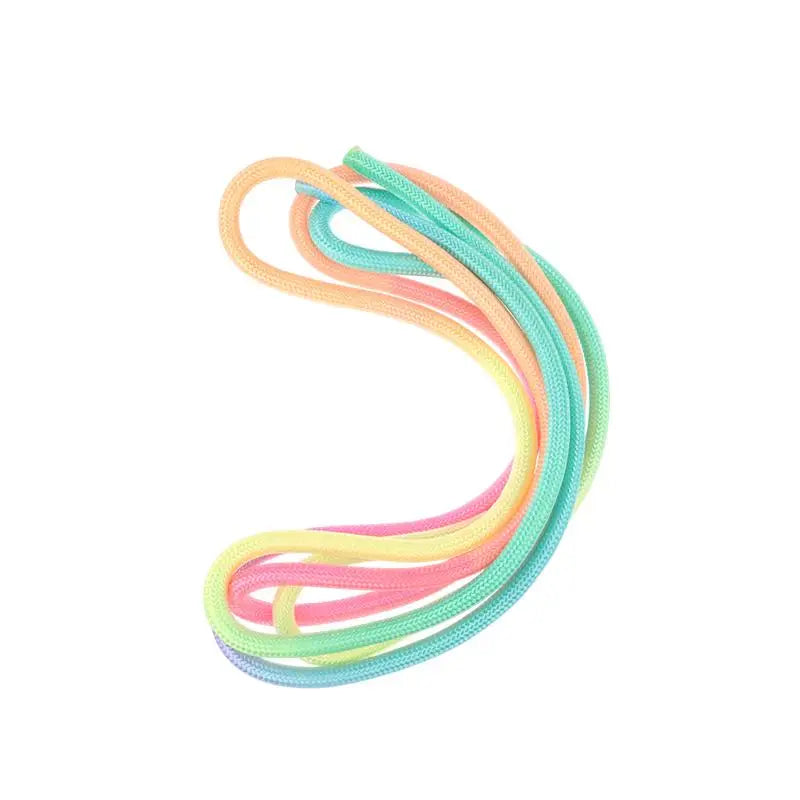 Gymnastics Arts Rope Jumping Rope Fitness Rainbow Color Sports Training Rope Rhythmic Gymnastics Rope Sport Tool