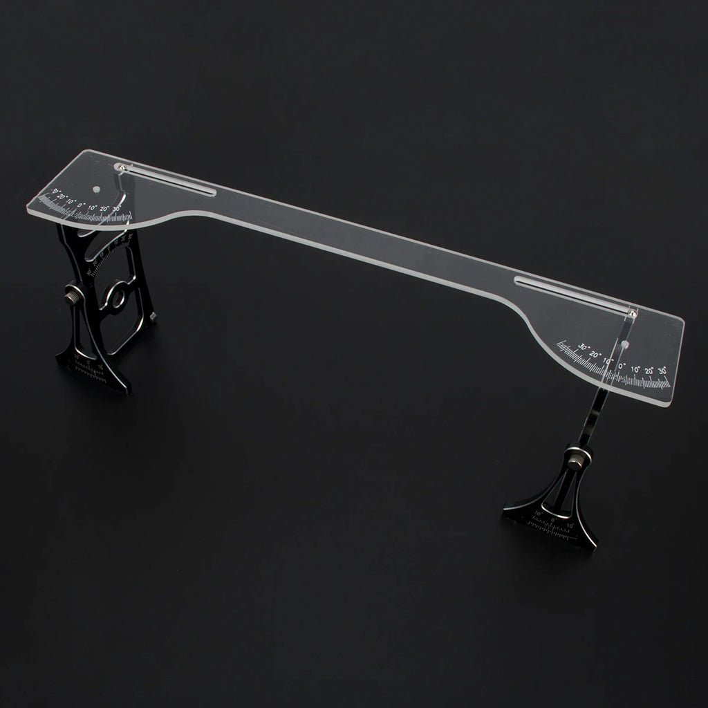 1Set Aluminum Chassis Setup System Measuring Tool With Ruler Wrench for Trxs 1/8 Rally Short Truck 1/7 Electric Off-road Car