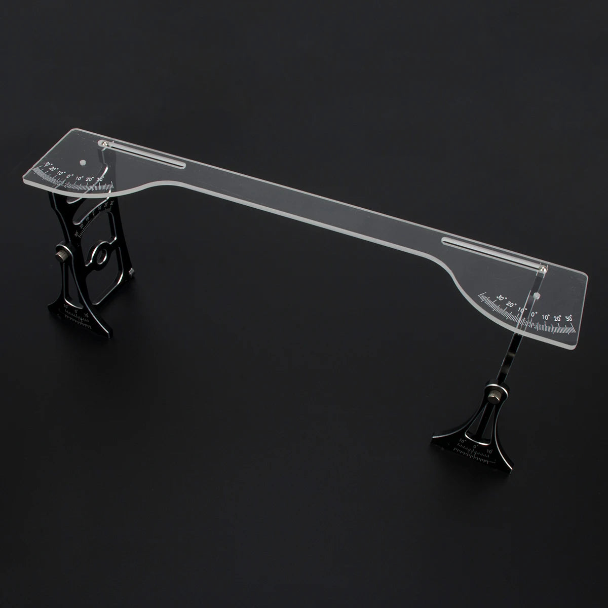 1Set Aluminum Chassis Setup System Measuring Tool With Ruler Wrench for Trxs 1/8 Rally Short Truck 1/7 Electric Off-road Car