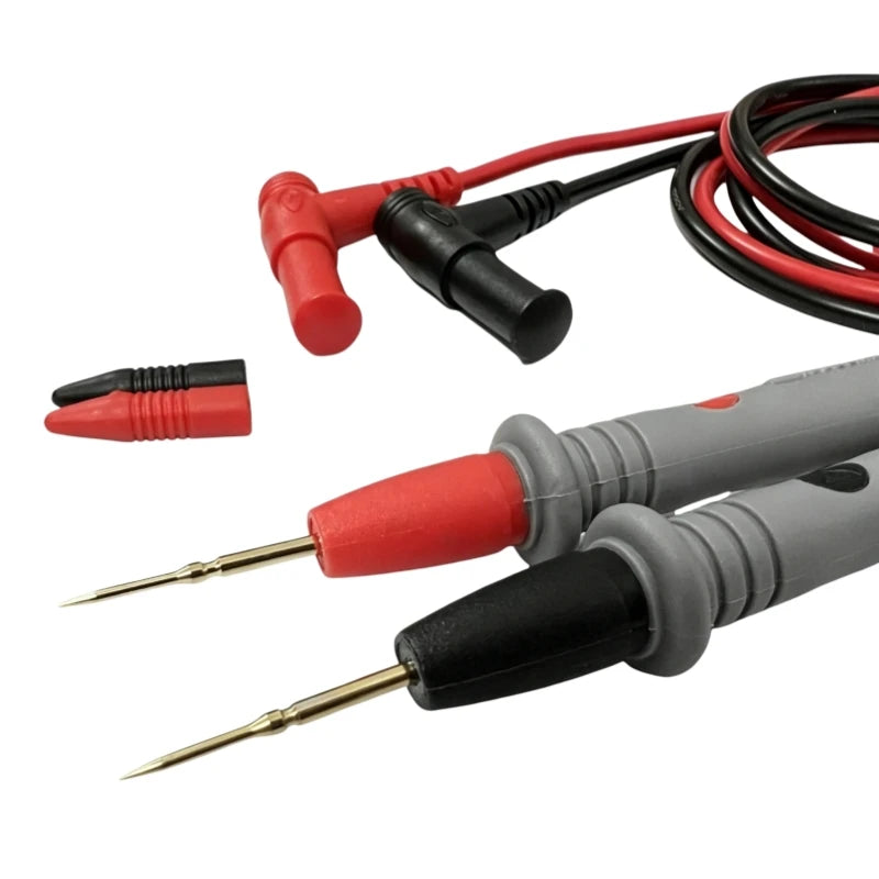20A 1000V Universal Multimeter Test Leads, Ultra-sharp Tips PVC/Silicone Wire Probes for Electrical Testing