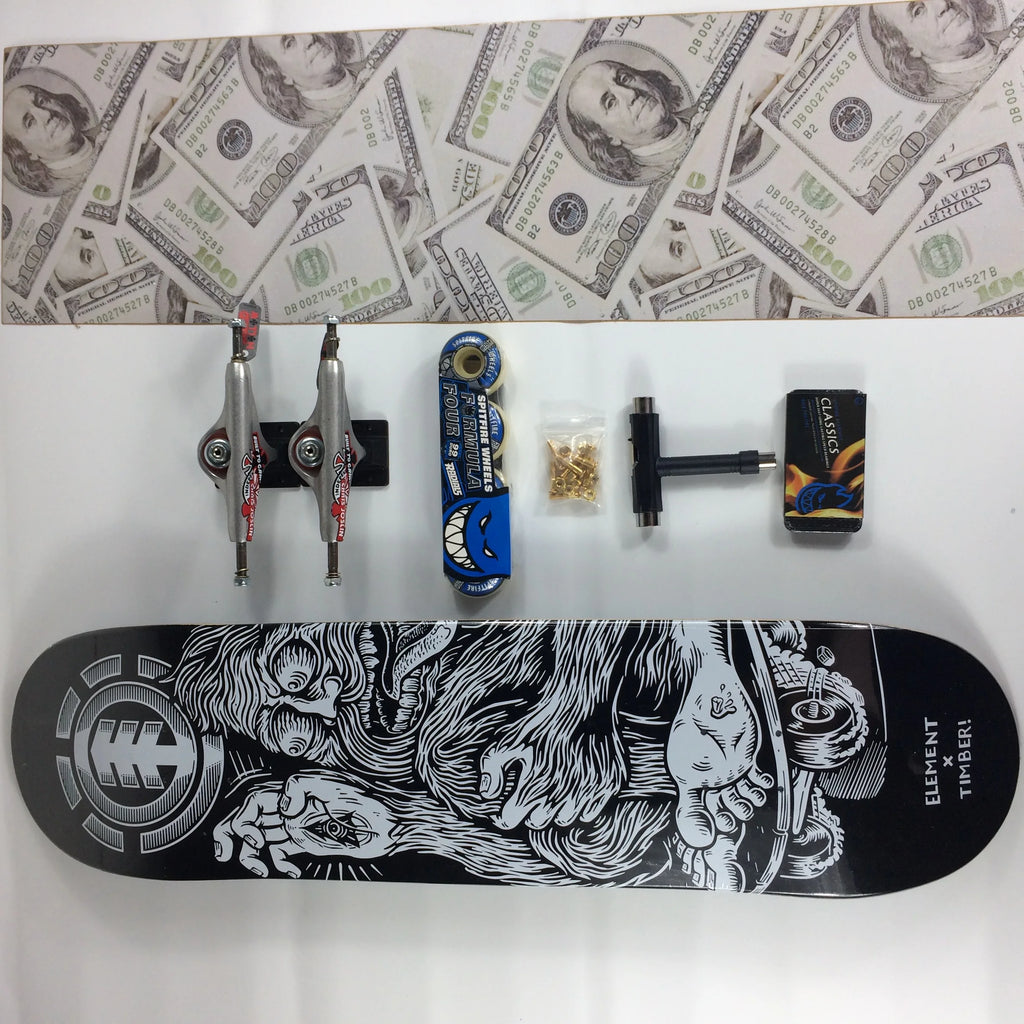 Skateboard Complete Set 100% Canada Maple Double Rocker7.75/8.0/8.125/8.25/8.3/8.5 Inch Size  Pro Skate  High Quality
