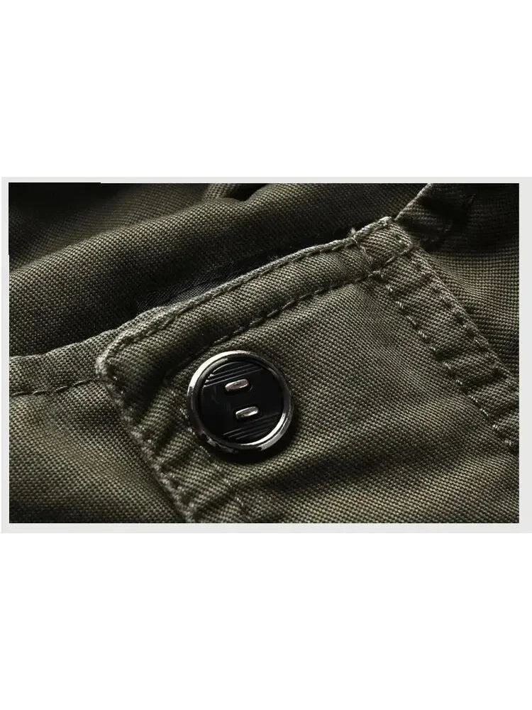 New Casual Climbing Pilots Jacket Men Plus Size 6XL Jaqueta Masculina Working Clothes Spring Autumn Cargo Mens Jackets Coat