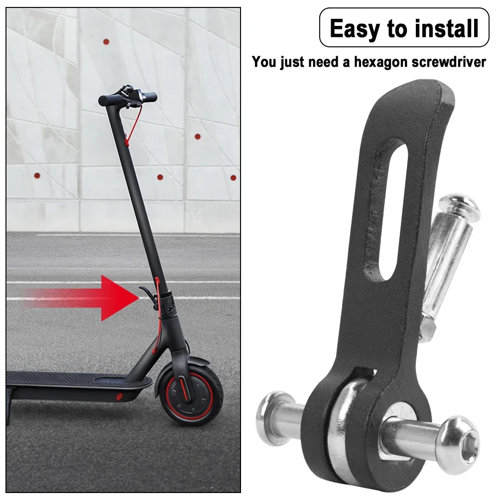Folding Buckle Latch Reinforced Lock for Xiaomi M365 Electric Scooter Ring Folding Buckle Circle Clasped Shaft Locking Parts