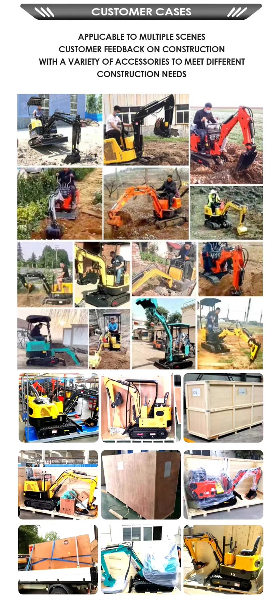 The Latest Fast Delivery Euro 5 Mini Excavator 2.0 Tons Kubota Engine Excavator Manufacturer Customized Mini Excavator