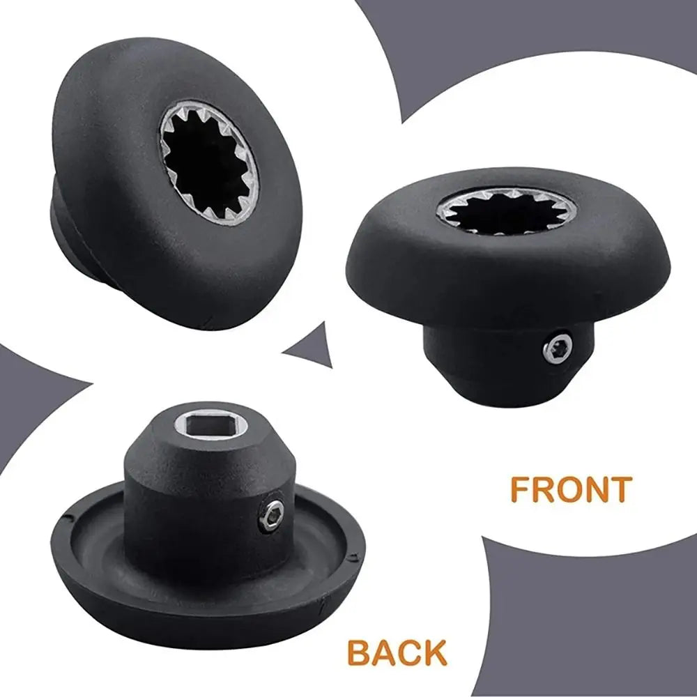 1Set Mushroom Head Connector Blender Drive Socket Black Universal Blender Spare Parts with Wrench Screw for Vitamix Blender