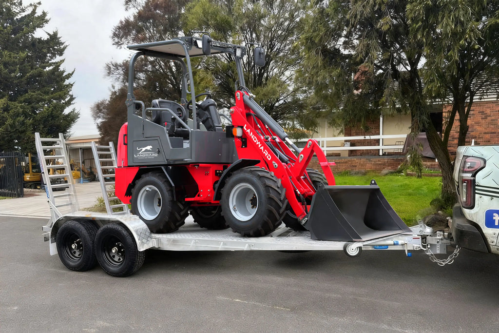 Farm Loader Diesel Kubota Engine Mini Loader Euro5 EPA Wheeled Mini Loader Hydraulic 4×4 Compact Loader 2 Ton Loaders Customized