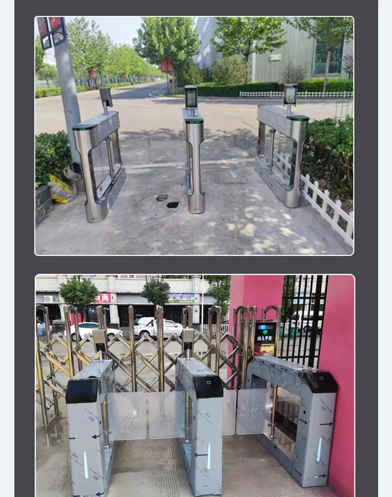 AI0702/AI0703 Aluminum Alloy Universal Holder Base Bracket for Face Recognition Machine Turnstile Adjust Extendable Bracket