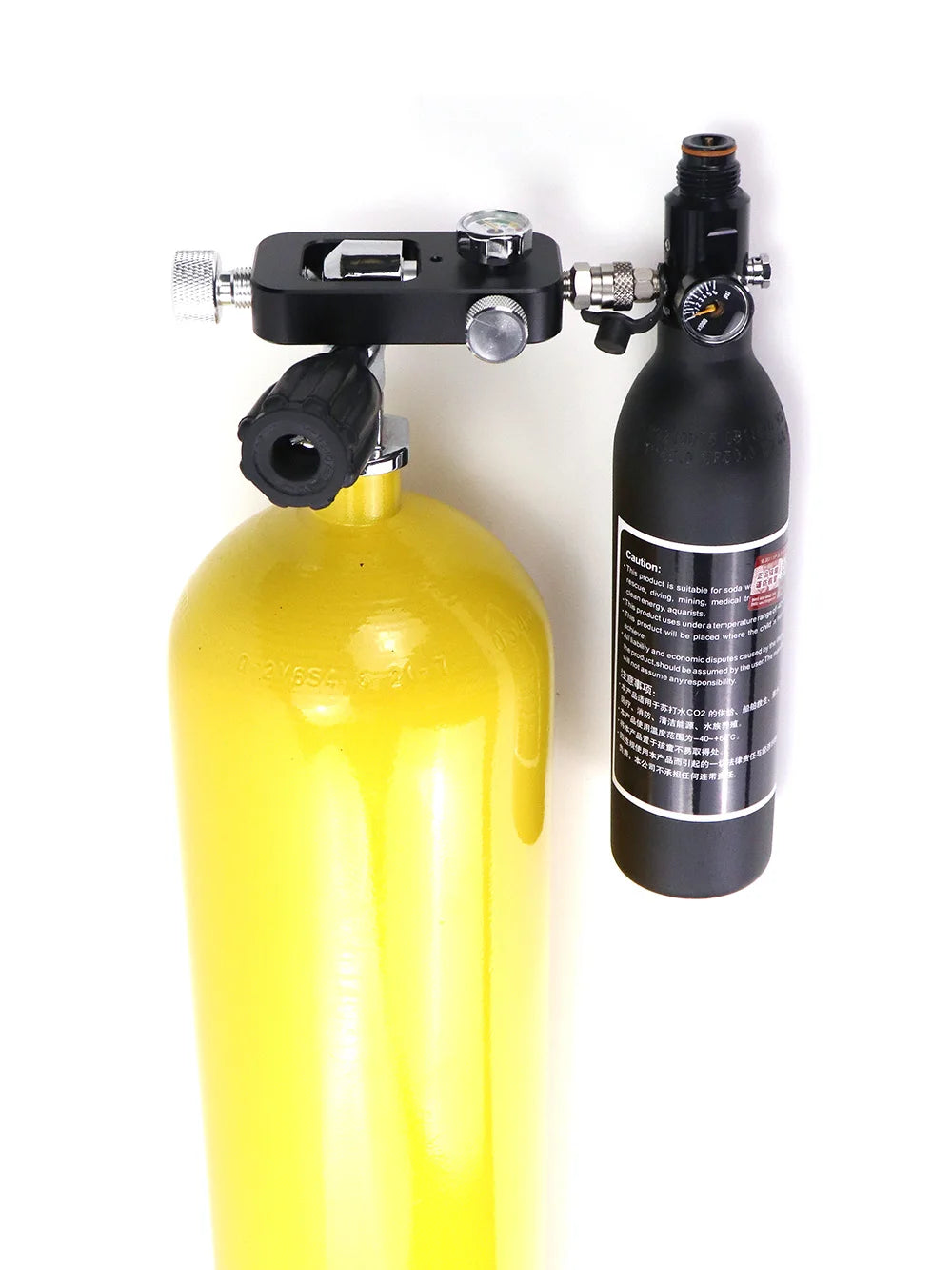 Scuba Refill Station For Filling Air Tanks From Scuba Cylinder Stainless Steel Braided Hose 4500psi