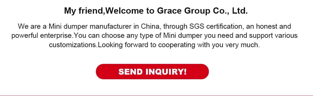 Hydraulic Crawler Dumper Industrial Mini Dumper Crawler Carrier Small Track Dumper for Building Engineering