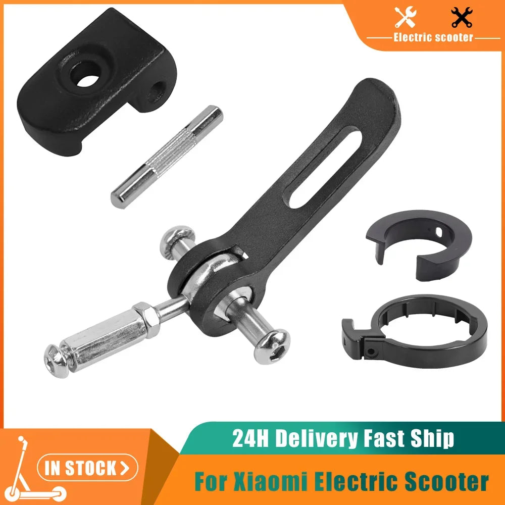 Folding Buckle Latch Reinforced Lock for Xiaomi M365 Electric Scooter Ring Folding Buckle Circle Clasped Shaft Locking Parts