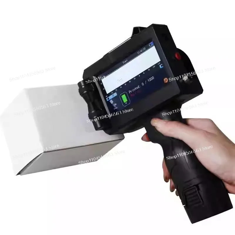 Cost-effective handheld inkjet printer - portable design with 3D scanner capabilities
