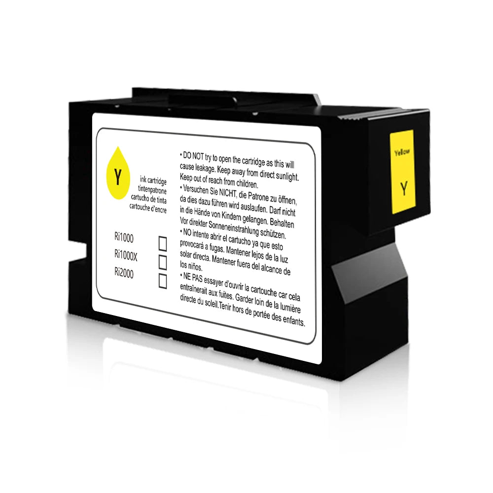 Latest Version Ri1000 Ri2000 200ml Ink Cartridge With DTG Ink With Chip For Ricoh Ri1000 Ri1000x Ri2000 Printer