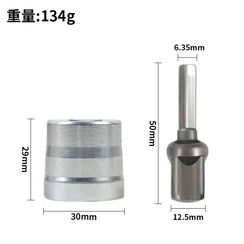 Steel Trailer Jack Drill Adapter Electric Conversion Kit Universal Fit RV Camper Boat Leveling Fast Lifting 1500LB Capacity