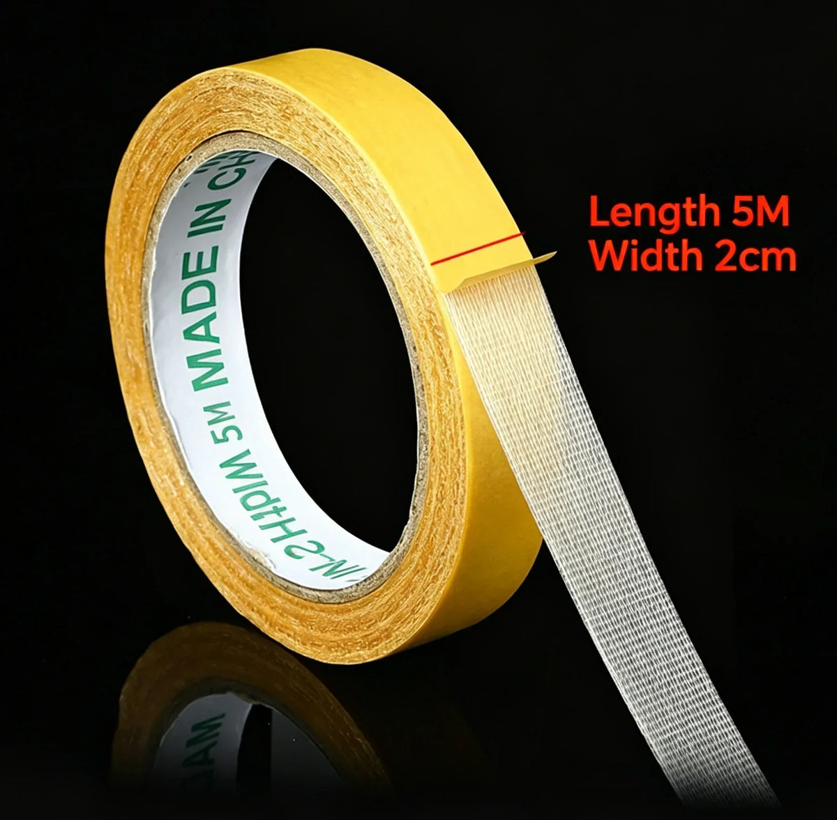 1Pc Super Thin Grid Double Sided Adhesive Tape Heavy Duty Waterproof Translucent Mesh Traceless Strong Fixing Adhesive Sticker