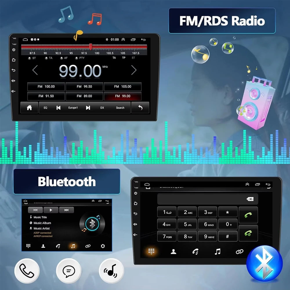 Android 16 Navigation Multimedia Player For Peugeot 2008 208 Series 2012 2013 2014 - 2018 Carplay Auto Stereo BT video Car radio