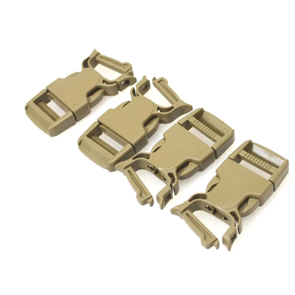 lot JPC2.0 Tactical Vest Replaceable Buckle 1-Inch Webbing Adjusting Buckle DuPont POM Buckle