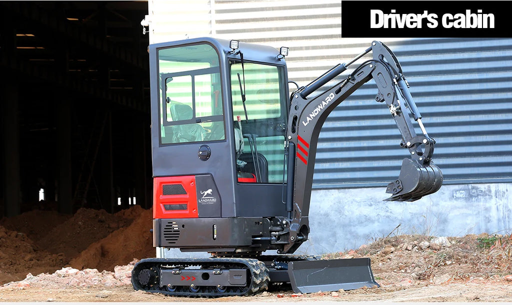 3.5 Ton Mini Excavator Hydraulic Pilot Controls Kubota Engine 2 Ton High-Efficiency Home Mini Digger 1.8T Farm Bagger Customized