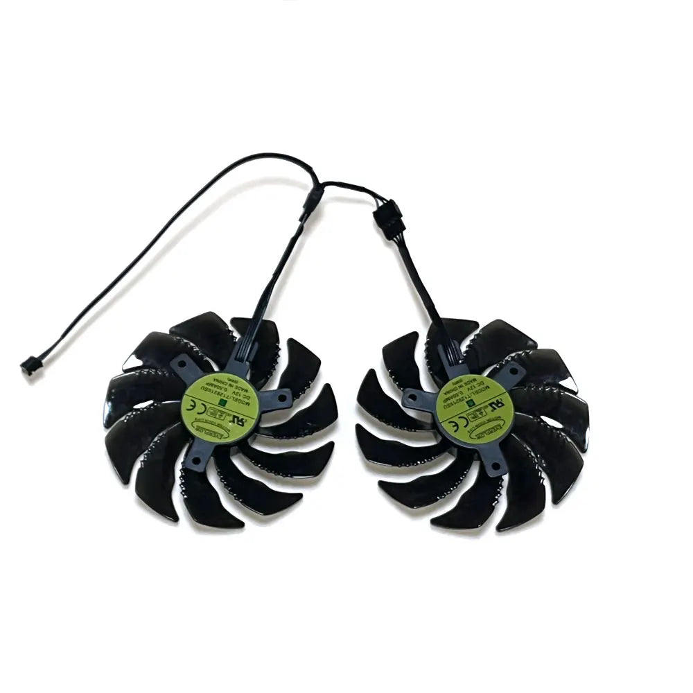T129215SU PLD09210S12HH P106-100 GTX 1050 Gpu Fan，For Gigabyte GTX 1070、1060、1050、RX 580、570、RX 480、470 Video Card Cooling Fan