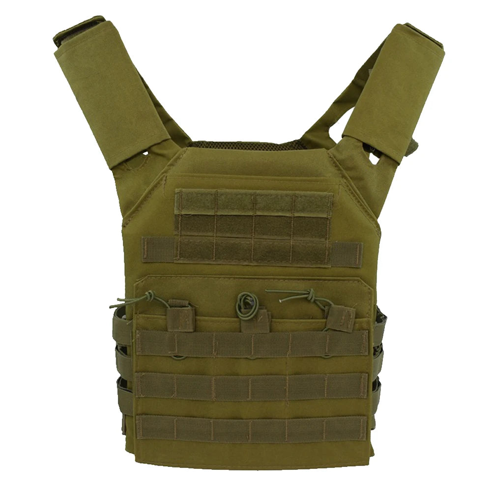 Tactical Vest Waterproof Outdoor Body Armor Lightweight JPC Molle Plate Carrier Hunting Vest CS Game Jungle Security Equipment