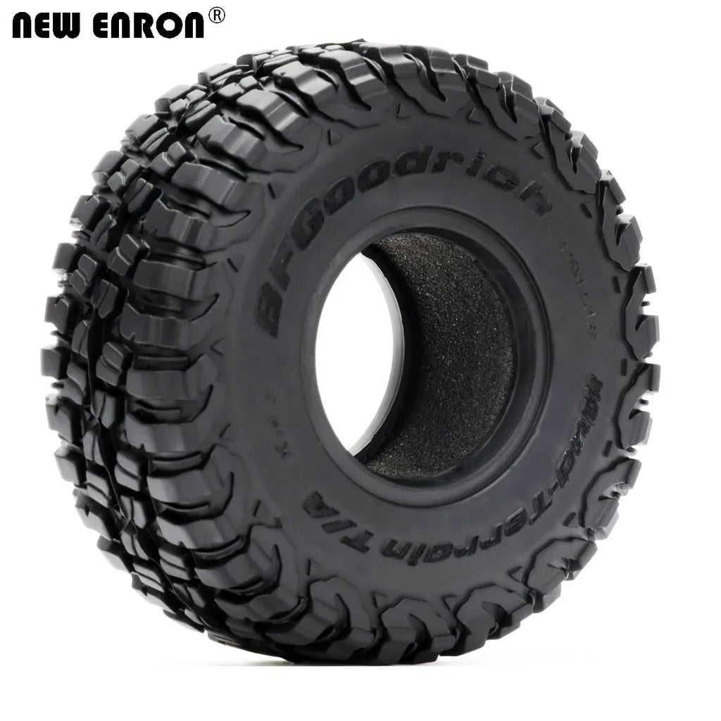 4Pcs 1.55" 95*35MM Wheel Tires 1.55 Inch Rubber Tyre for RC Car Crawler D90 TF2 Tamiya CC01 LC70 LC80 Axial 90069 JIMNY RC4WD