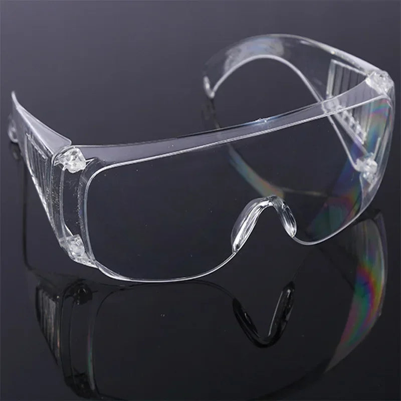 Blinds Goggles Splashproof Industrial Impact Resistant Anti-fog Waterproof Beads Cycling Safety Goggles Safety Protection Clear