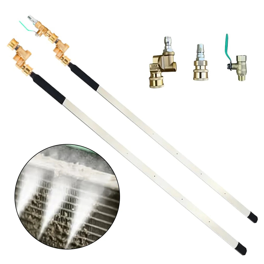 Portable Radiator Cleaning Tool 4500 PSI Radiator Flush Cleaner Tool 60CM Car Water Tank Cleaner Automotive Accessories