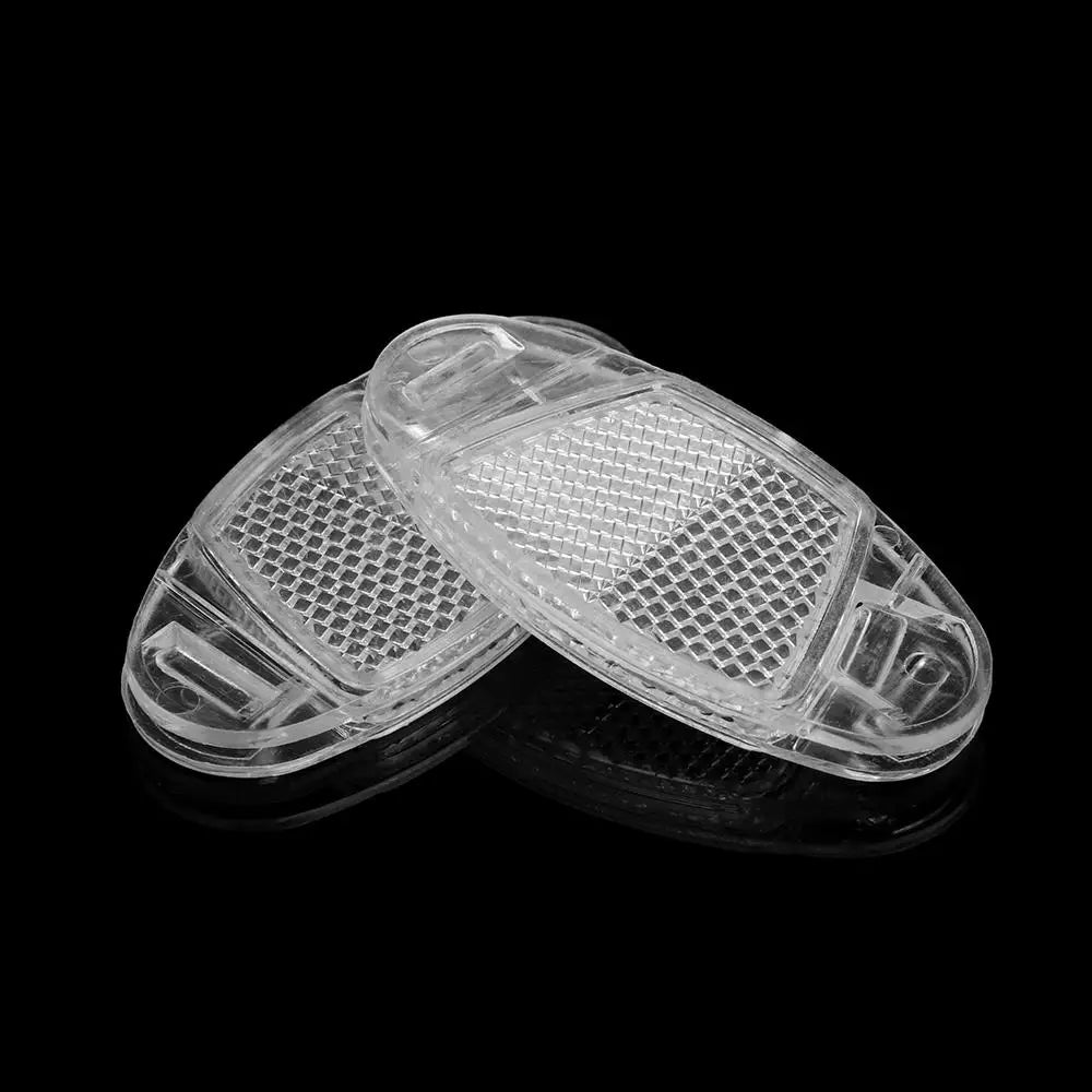 2Pcs High Quality Bike Spoke Reflector Oval&Round Plastic Flashing Night Reflectors Safety Warning Light Wheel Rim Reflective