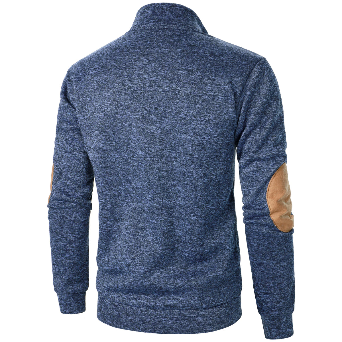 Autumn and winter men's stand collar long sleeve casual knitted sweater top