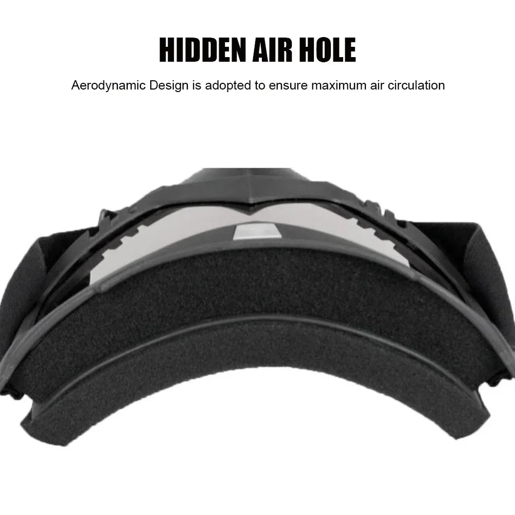 Goggles Full Face Hd Transparent Fog-proof Sand-proof Electric Welding Protective Glasses Versatile Breath-proof Windproof Mask