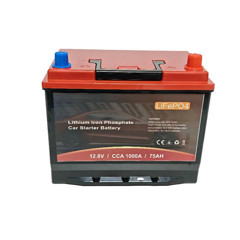 12V Car Start Stop Batteries 45Ah 75Ah 100Ah CCA 800 1000 1200 80D26/S95 Emergency Start for Hyundai Tucson Auto Accessories
