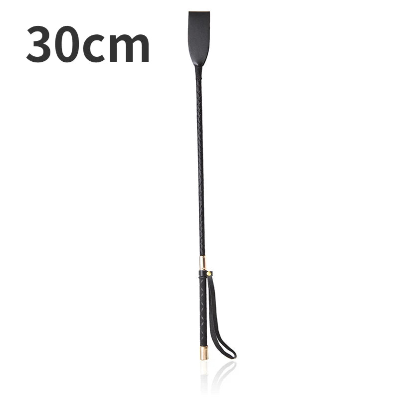 Riding Crop Durable Equestrian Training PU Leather Outdoor Portable Pointer Lightweight Non Slip With Handle Horse Whip Racing