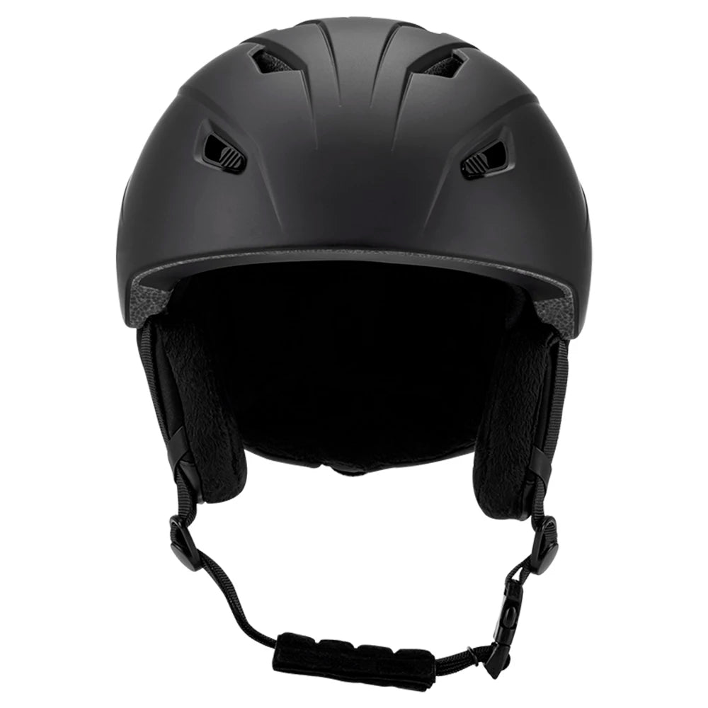 LIXADA Integrated Warm Ski Helmet Adjustable Lightweight Comfortable Snowboard Helmet for Winter Warmer Helmet