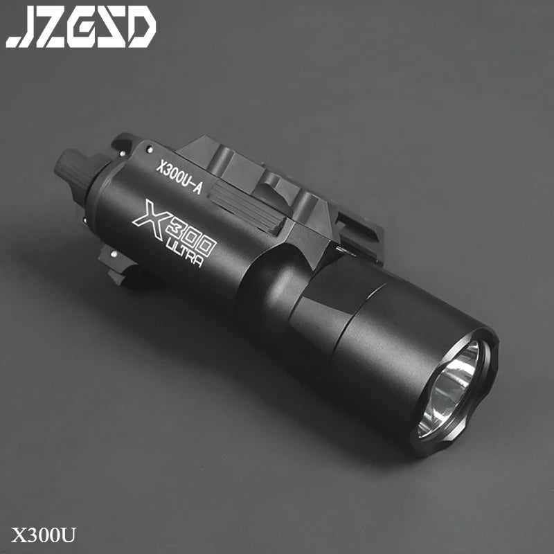 Tactical Gear SF X300U X300 Hanging Flashlight for Gloc G17 G19 Airsoft Hunting Scout Light Fit 20MM Rail Pistol Light