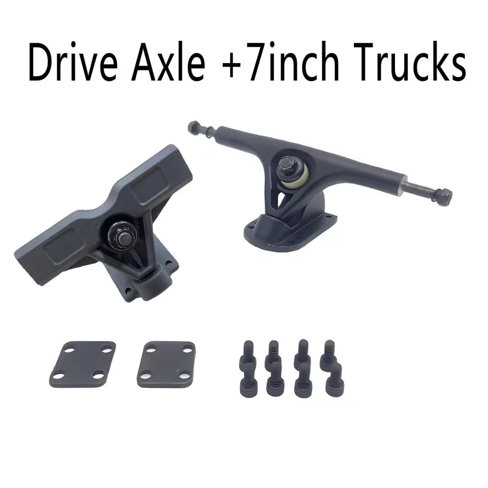 New Atrrival  Hub Motor Truck For Dual Drive Skateboard 7" Truck Eleactrical Board Bridge Longboard electric Skate Truck