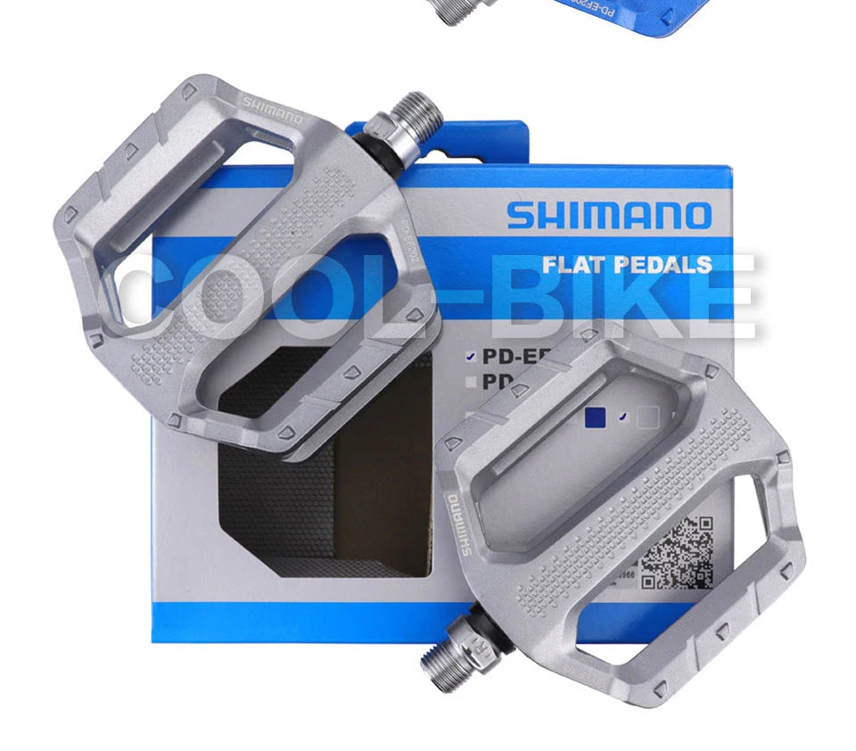 Shimano PD EF102 EF202 EF205 Pedals PD-EF202 Are Platform Pedals for MTB, Trekking and City Use That Have an Aluminum Body With