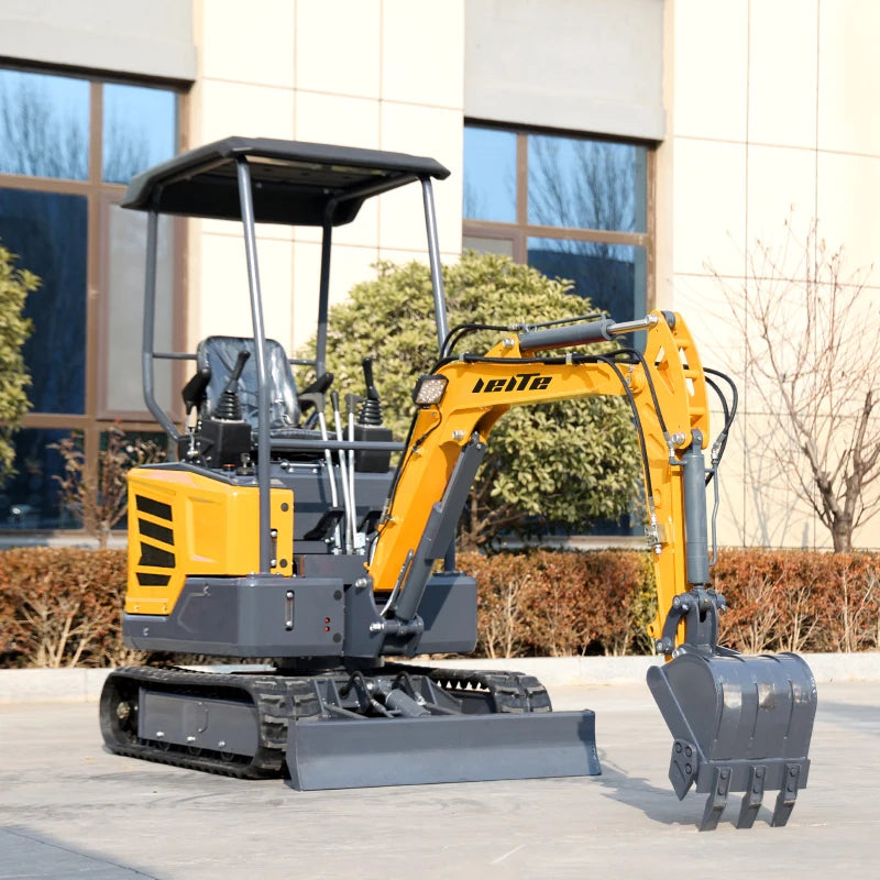 Fast Delivery Mini Excavators 1.8 Ton Small Excavators Euro 5/EPA Customizable Home Farm 1800 Small Bagger Sale Mini Digger