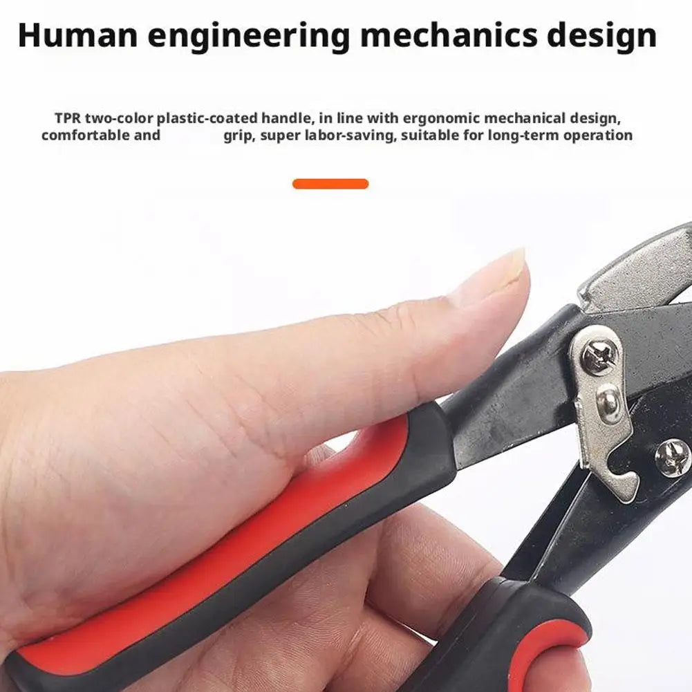 Aviation Scissor Tin Snips Metal Sheet Cutting Snip Cutter Multifunctional Straight Scissor Industrial Professional Hand Tool