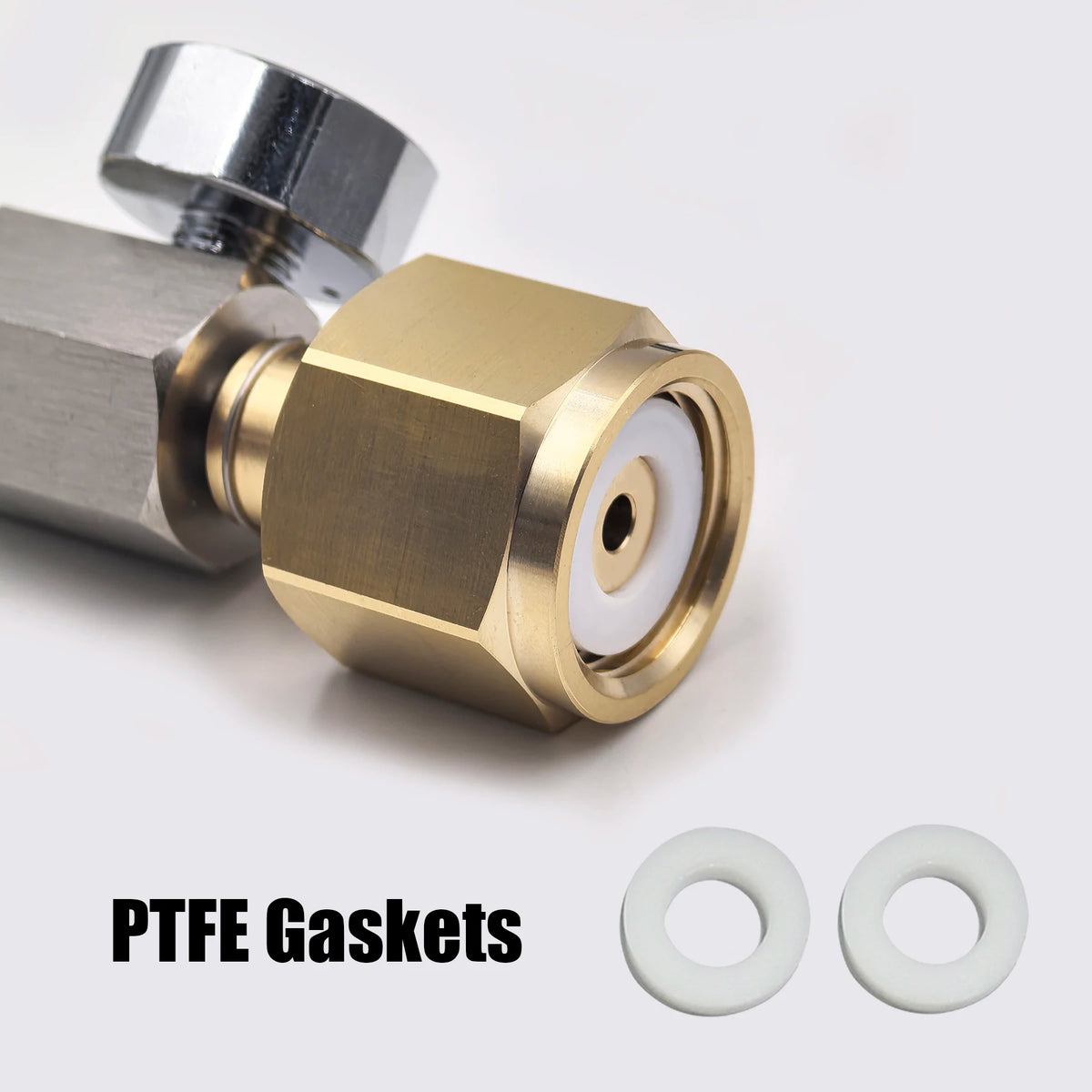Sparking Water Maker Cylinder CO2 Filling Station, Carbon Dioxide Tank Refill Adapter Connector W21.8-14 or G3/4 or CGA320
