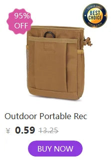 Molle Utility EDC Waist Bag Tactical Pouch Sports Fanny Bag Belt Pouch Outdoor Sports Hunting Bag
