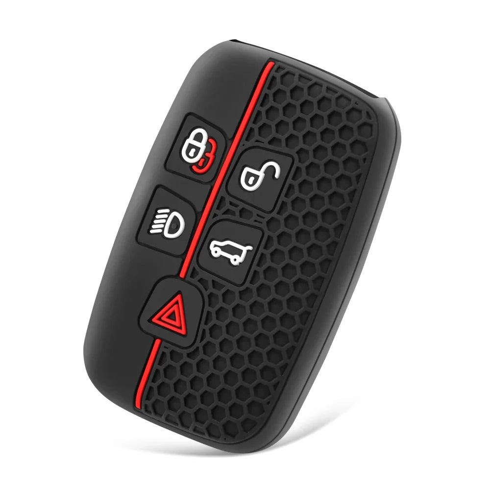 Car Remote Key Case Cover Shell for Land Rover Range Rover Sport Evoque Freelander Velar Discovery 4 Jaguar XE XJ XF Guitar