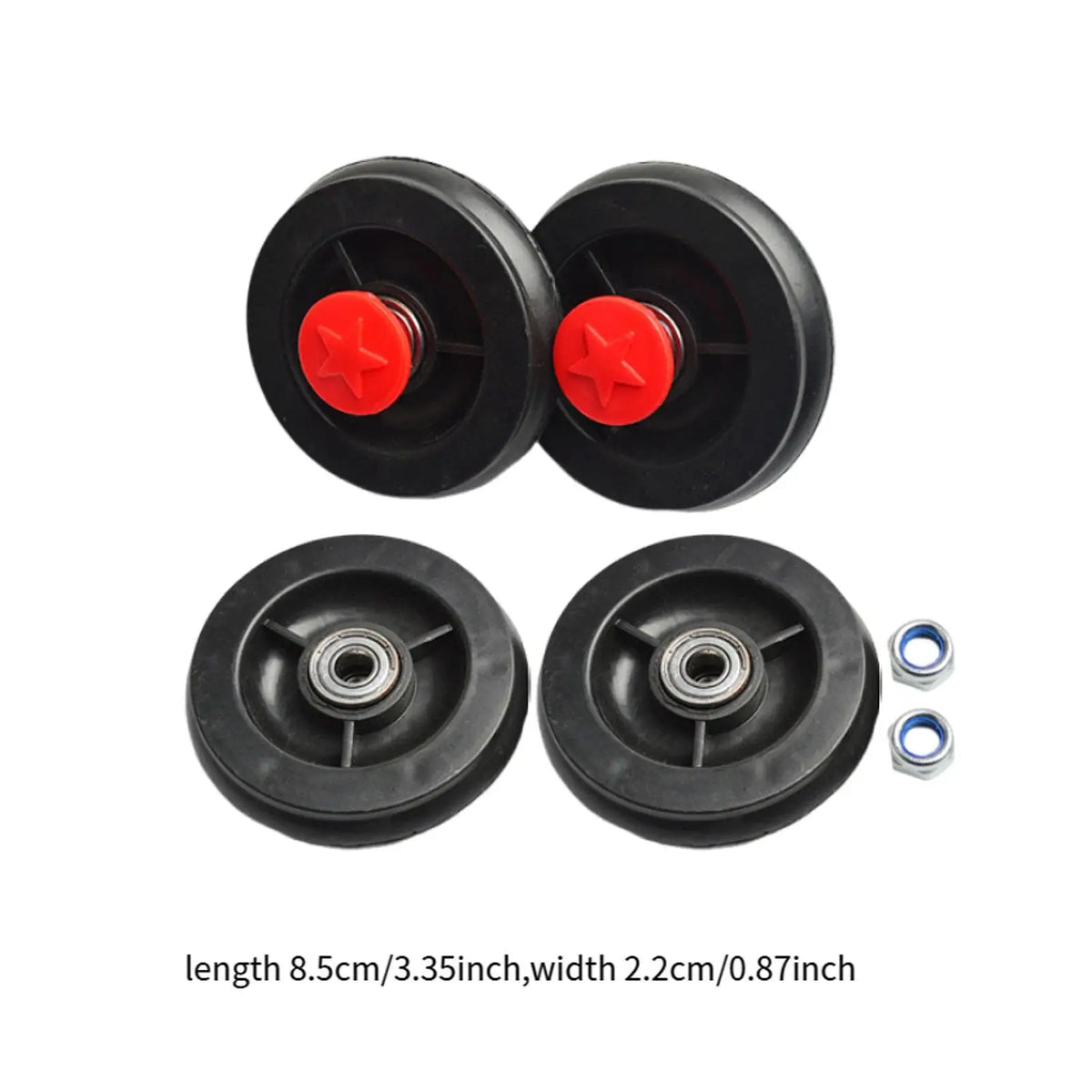 4 Children's Rotating Car Wheels Protect Your Floor And Replace The Front